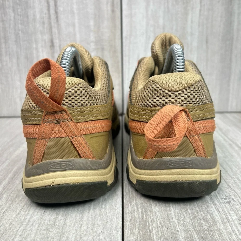 Keen Targhee Vent Trail Hiking Brown Leather Sneaker Boot Women’s Size 7.5 - Picture 8 of 11